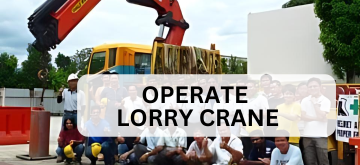 WSQ Operate Lorry Crane course at THT Academy
